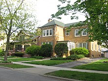 Home in the Indi-Illi Park Historic District in South Hammond.