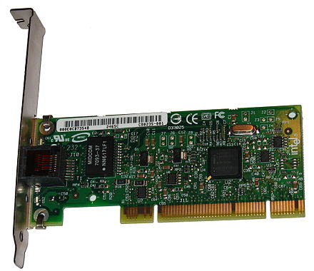 Intel PRO/1000 GT PCI network interface controller
