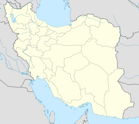 Pasargadae trên bản đồ Iran
