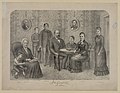 Print showing James A. Garfield sitting at a table in a parlor with family members   This image is available from the United States Library of Congress's Prints and Photographs division under the digital ID pga.03401. This tag does not indicate the copyright status of the attached work. A normal copyright tag is still required. See Commons:Licensing. العربية ∙ беларуская (тарашкевіца) ∙ বাংলা ∙ čeština ∙ Deutsch ∙ English ∙ español ∙ فارسی ∙ suomi ∙ français ∙ galego ∙ עברית ∙ magyar ∙ Bahasa Indonesia ∙ italiano ∙ 日本語 ∙ lietuvių ∙ македонски ∙ മലയാളം ∙ Nederlands ∙ polski ∙ português ∙ português do Brasil ∙ română ∙ русский ∙ sicilianu ∙ slovenčina ∙ slovenščina ∙ Türkçe ∙ українська ∙ 简体中文 ∙ 繁體中文 ∙ +/−