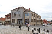 Čeština: Budova městského úřadu v Jaroměřicích nad Rokytnou. This is a photo of a cultural monument of the Czech Republic, number: 104730. Památkový katalog  · MIS  · hledat obrázky  · hledat seznamy  · Wikidata