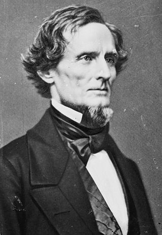 <span class="mw-page-title-main">President of the Confederate States of America</span> Head of state and of government of the Confederate States