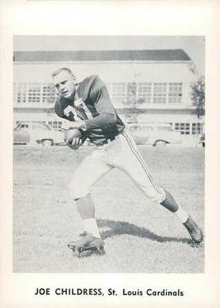 <span class="mw-page-title-main">Joe Childress</span> American football player (1933–1986)