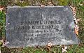 Maj Gen Samuel Jones grave marker