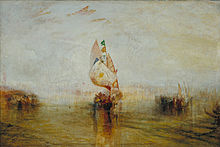 Joseph Mallord William Turner - Matahari dari Venesia Pergi ke Laut - Google Art Project.jpg