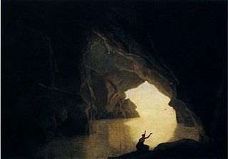 A Grotto in the Gulf of Salerno, with the Figure of Julia, Banished from Rome