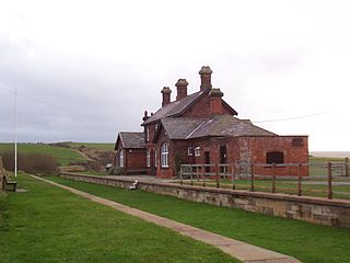 <span class="mw-page-title-main">Kettleness railway station</span> Former railway station in the North Riding of Yorkshire, England