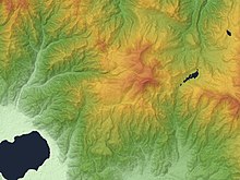 Massif of Kirigamine Volcano