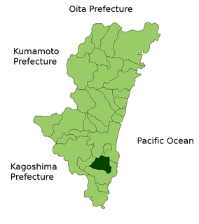 Kitagō, Miyazaki (Minaminaka) dissolved municipality in Minaminaka district, Miyazaki prefecture, Japan