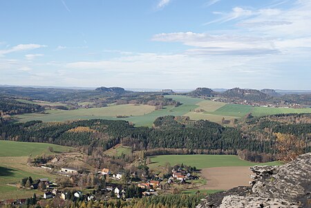 Kleiner Zschirnstein Aussicht