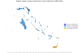 Кліматична карта Багамських Островів (за Кеппеном)