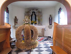 Księży Las, kościół św. Michała, wnętrze kaplicy bocznej.JPG