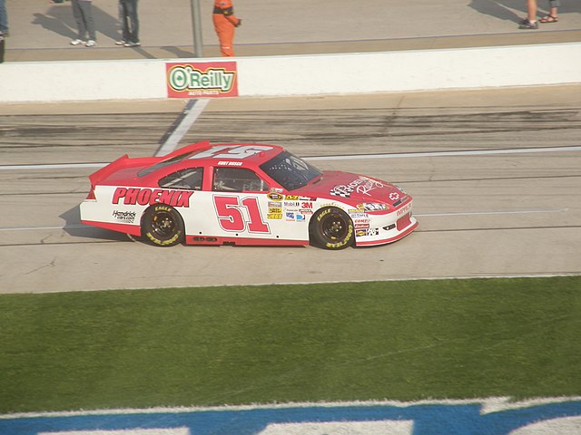 Kurt Busch driving the No. 51 at Texas Motor Speedway in 2012