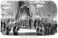 L'Illustration 1866 - Vittorio Emanuele II e la deputazione veneta.jpg