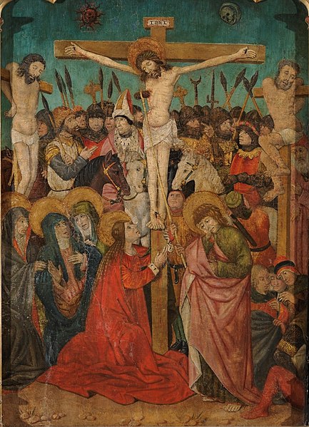 File:La Crucifixión, de Pere Espallargues (Museo del Prado).jpg