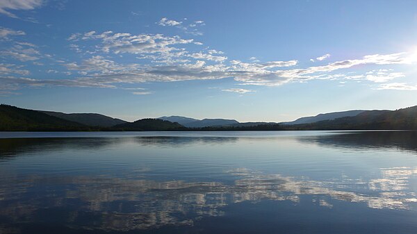 Lake Søvatnet near Søvassli