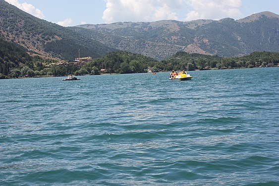 Lake of Scanno in L'Aquila, Abruzzo