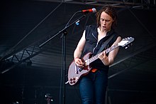 Ville Malja bei Ruisrock im Jahr 2007.