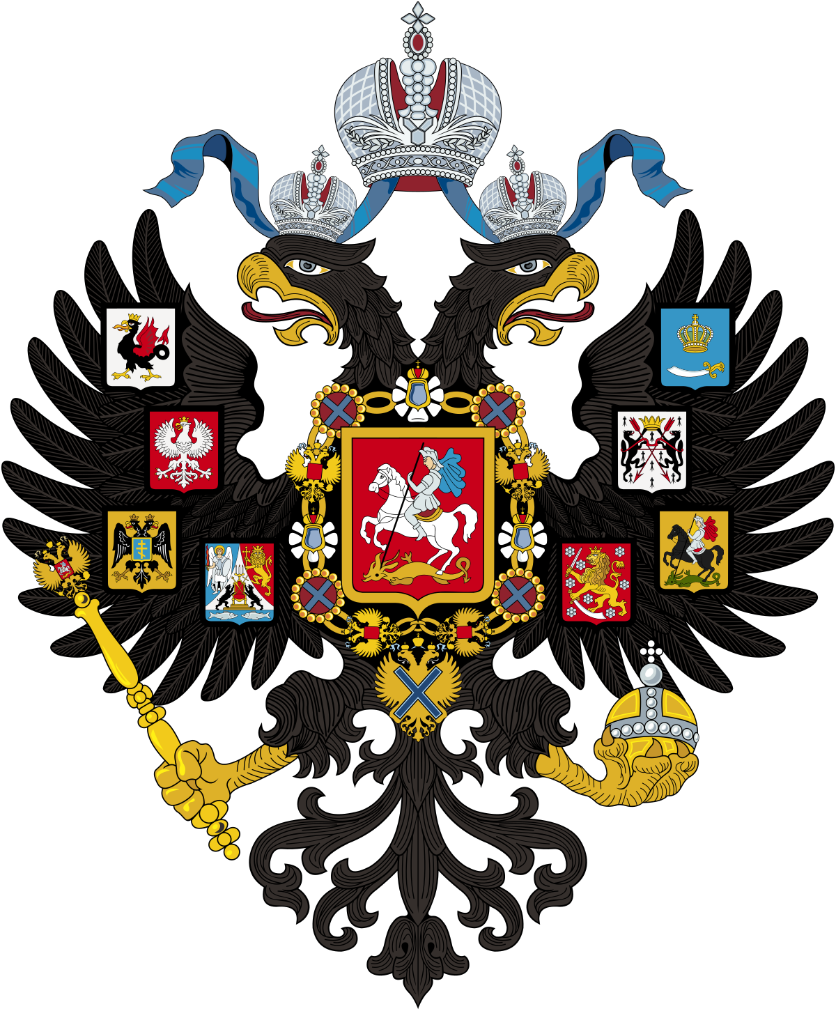 Imperial Russia, The Imperial Russian flag, until the revol…