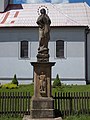 Levínská Olešnice - socha Panny Marie