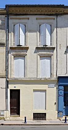 Atget's birthplace in Libourne