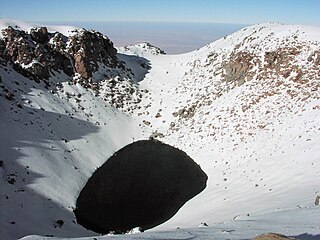 <span class="mw-page-title-main">Licancabur Lake</span> Crater lake in Chile