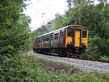 150253 heading into the Lledr Valley in the Summer of 2007. Lledr150.JPG