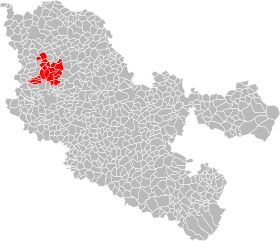 Localisation de Communauté de communes Rives de Moselle