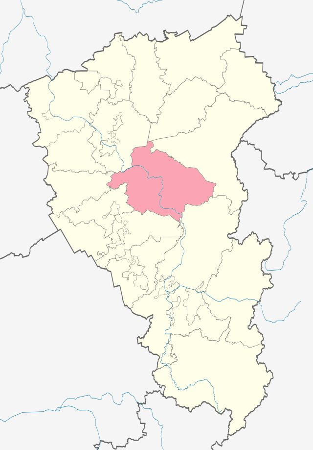 Крапивинский районКрапивинский муниципальный округ на карте