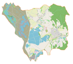 Mapa lokalizacyjna gminy Lubomia