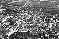 Luftbild von Nieder-Ingelheim aus den 1930-er