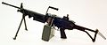 JAV kariuomenės kulkosvaidis M249 SAW (tikrasi pavadinimas - FN Minimi)
