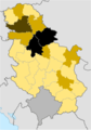 Concentration of Macedonians in Serbia