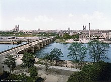 Magdeburg at the turn of the 19th and 20th centuries Magdeburg 1900.jpg