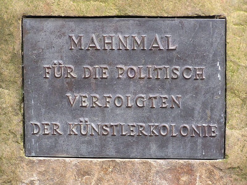 File:Mahnmal Kuenstlerkolonie Text.jpg