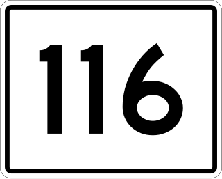 <span class="mw-page-title-main">Maine State Route 116</span>