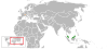 Location map for Malaysia and Switzerland.