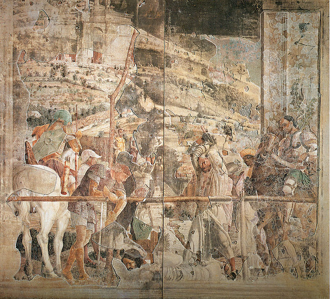 File:Mantegna, martirio di san giacomo, situazione attuale.jpg
