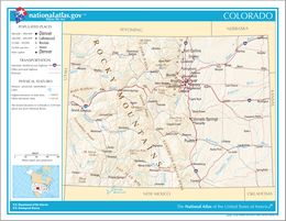 Colorado – Mappa
