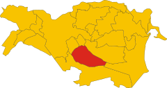 Mapa obce Portomaggiore (provincie Ferrara, region Emilia-Romagna, Itálie).svg