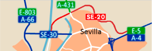 Miniatura para Ronda Norte de Sevilla