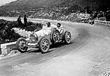 Emilio Materassi in his winning Bugatti Materassi-1927-bugatti T 35c.jpg