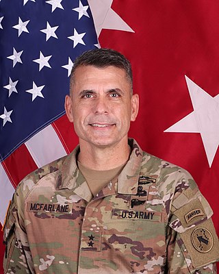 <span class="mw-page-title-main">Matthew McFarlane</span> U.S. Army general