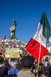 Run anti-imposition Tijuana. Mega Marcha Tijuana.jpg