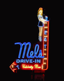 Mel's Drive-In neon sign, Los Angeles, CA Mel's Drive-In neon sign cropped and cleaned up.jpg