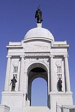 Pennsylvania Memorial at the Gettysburg National Military Park