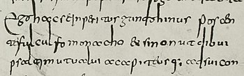 Merovingian script