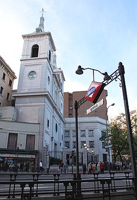 Immagine illustrativa dell'articolo Iglesia (metropolitana di Madrid)