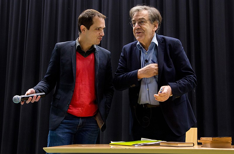 File:Michaël Foessel & Alain Finkielkraut.jpg