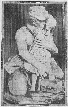 Miner and Child, photographed in 1904 at the Louisiana Purchase Exposition, on display at Pittsburg Miner and His Child.jpg